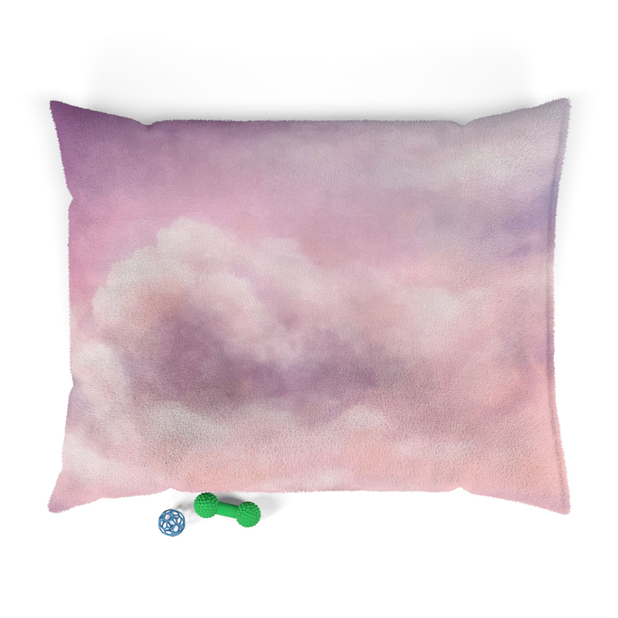 Pink Cloud Sky | Soft Plush Dog Bed