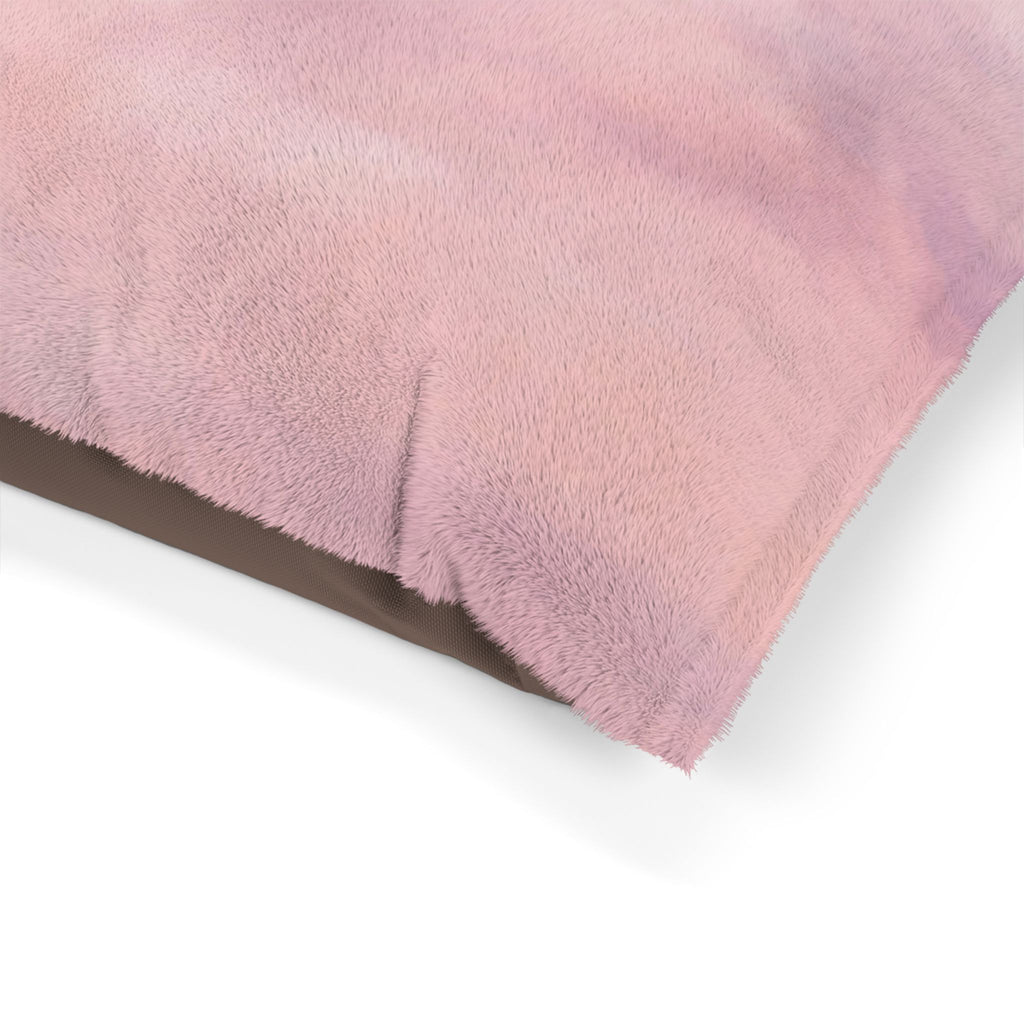 Pink Cloud Sky | Soft Plush Dog Bed