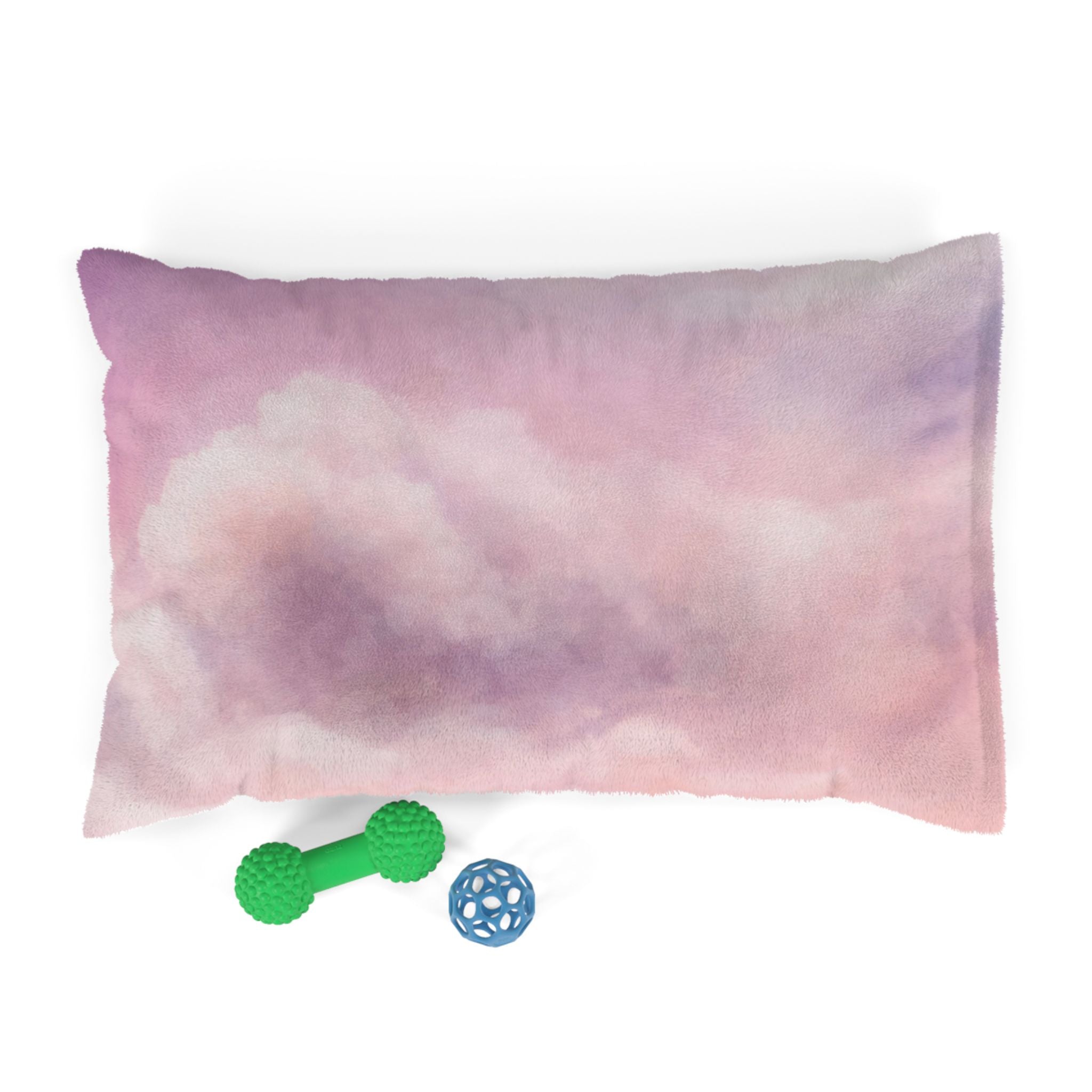 Pink Cloud Sky | Soft Plush Dog Bed